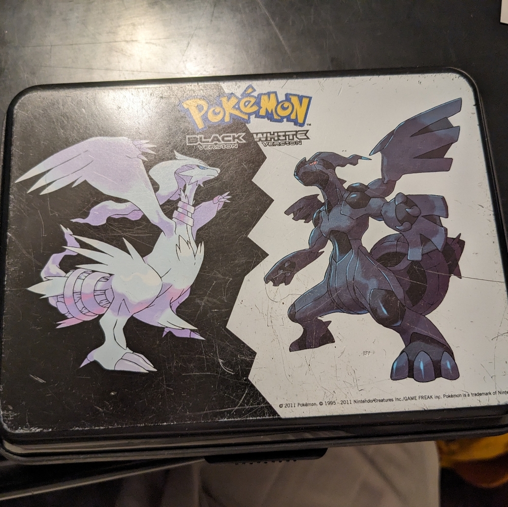 Pokemon black and white DS case